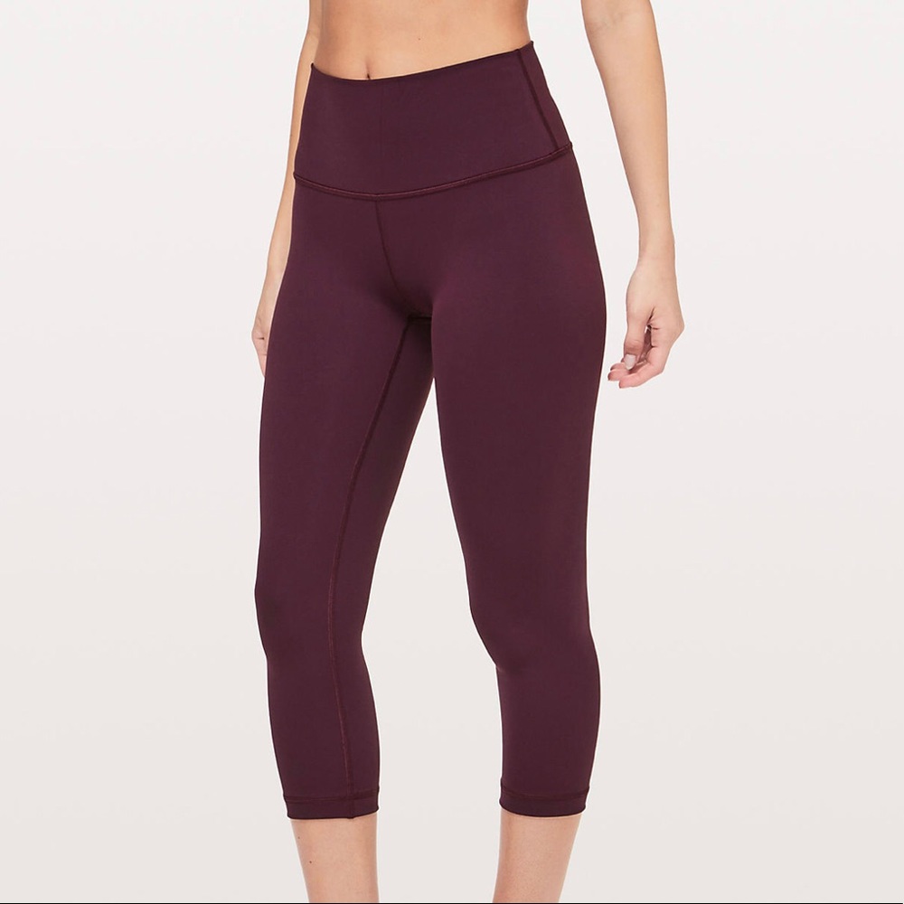Lululemon wunder under crop